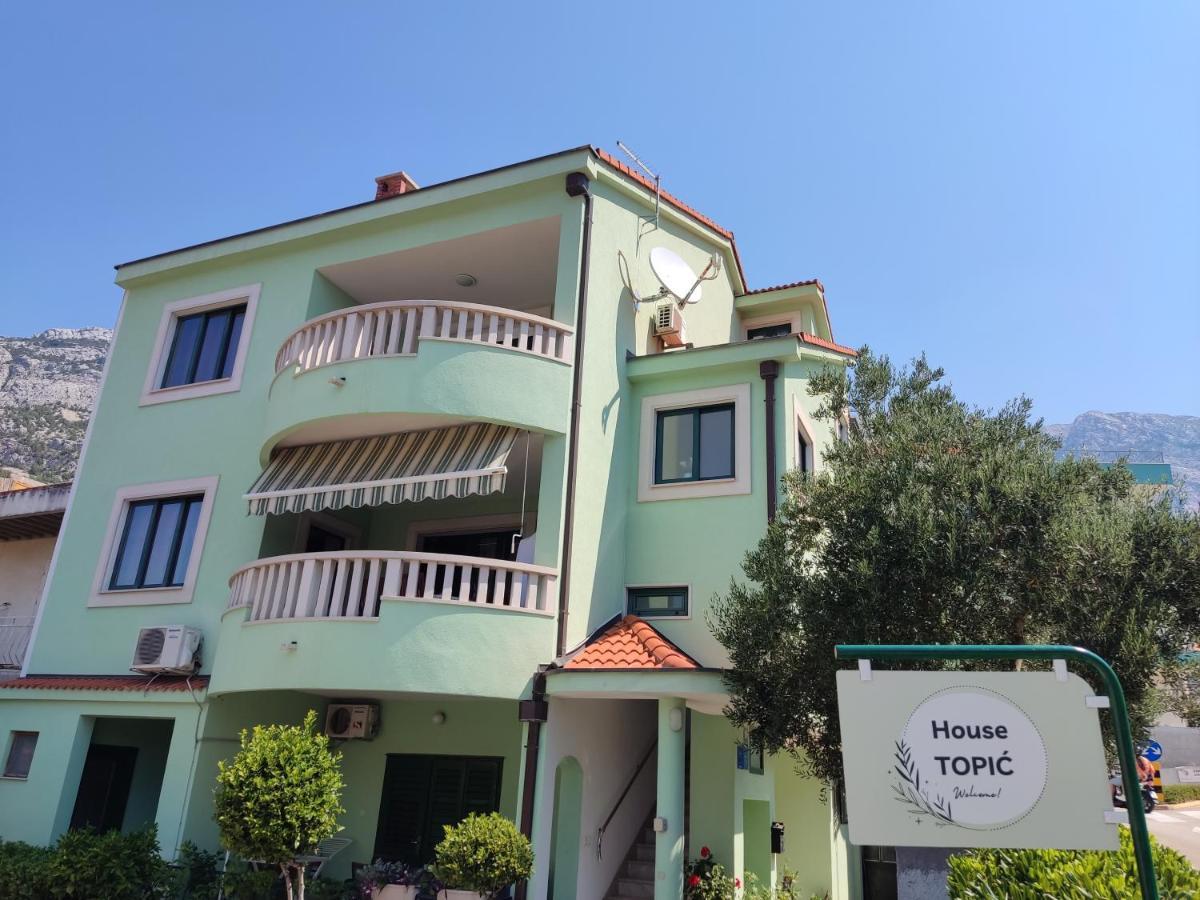 House Topic Hotel Baška Voda Exterior foto